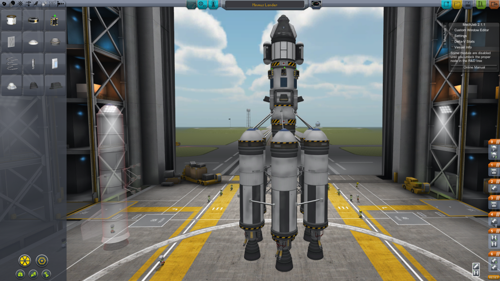 Etage launch - Minmus